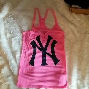 PINK Yankees tank top
